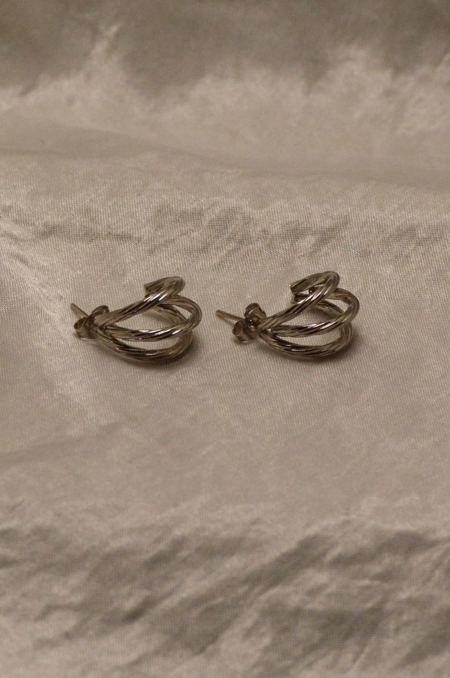 Triple Hoops Earrings