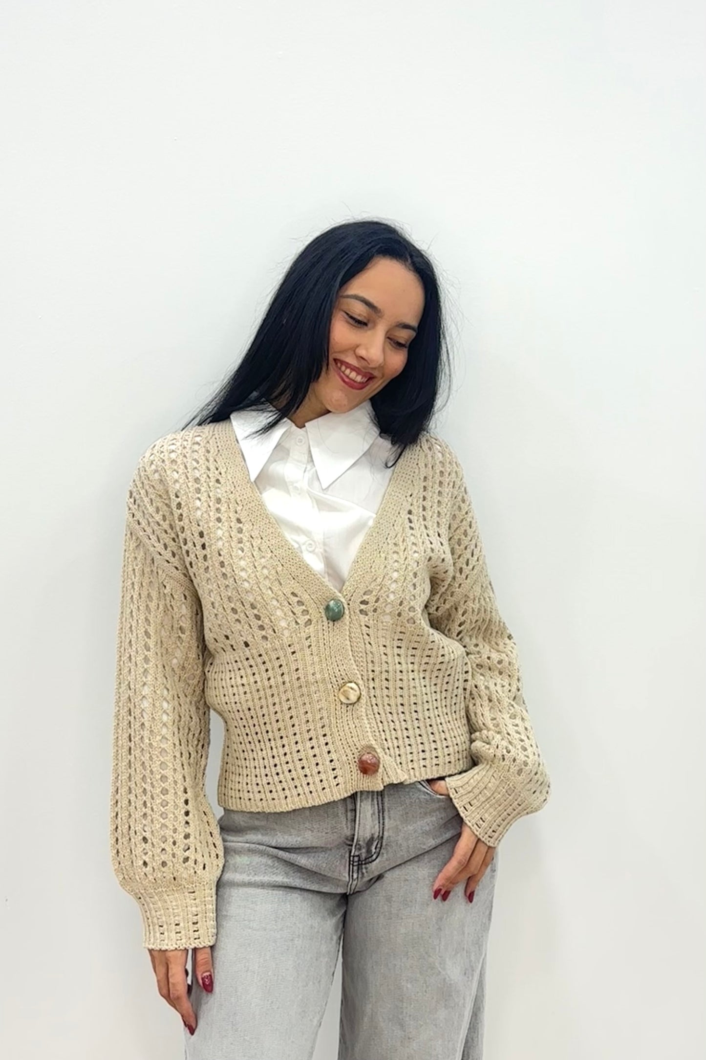 Cardigan “Natural Glow”