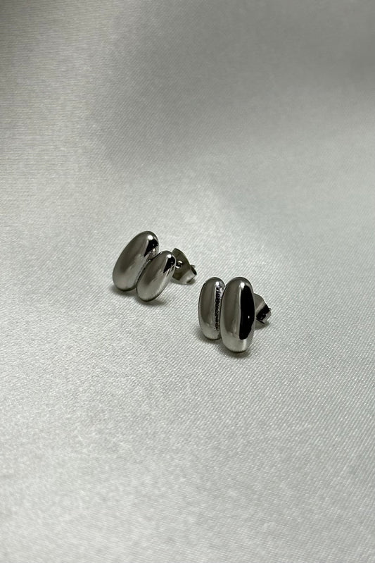 double teardrop earrings