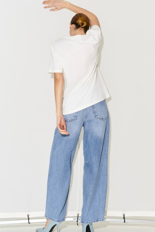 Oversized Βαμβακερό T-shirt