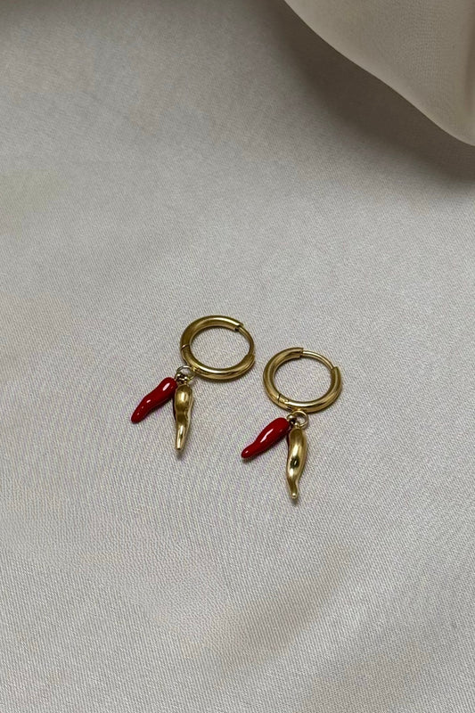 Red Chilli Peppers earrings