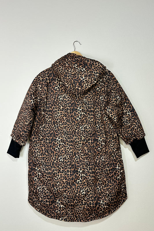 Leopard lovers puffer jacket