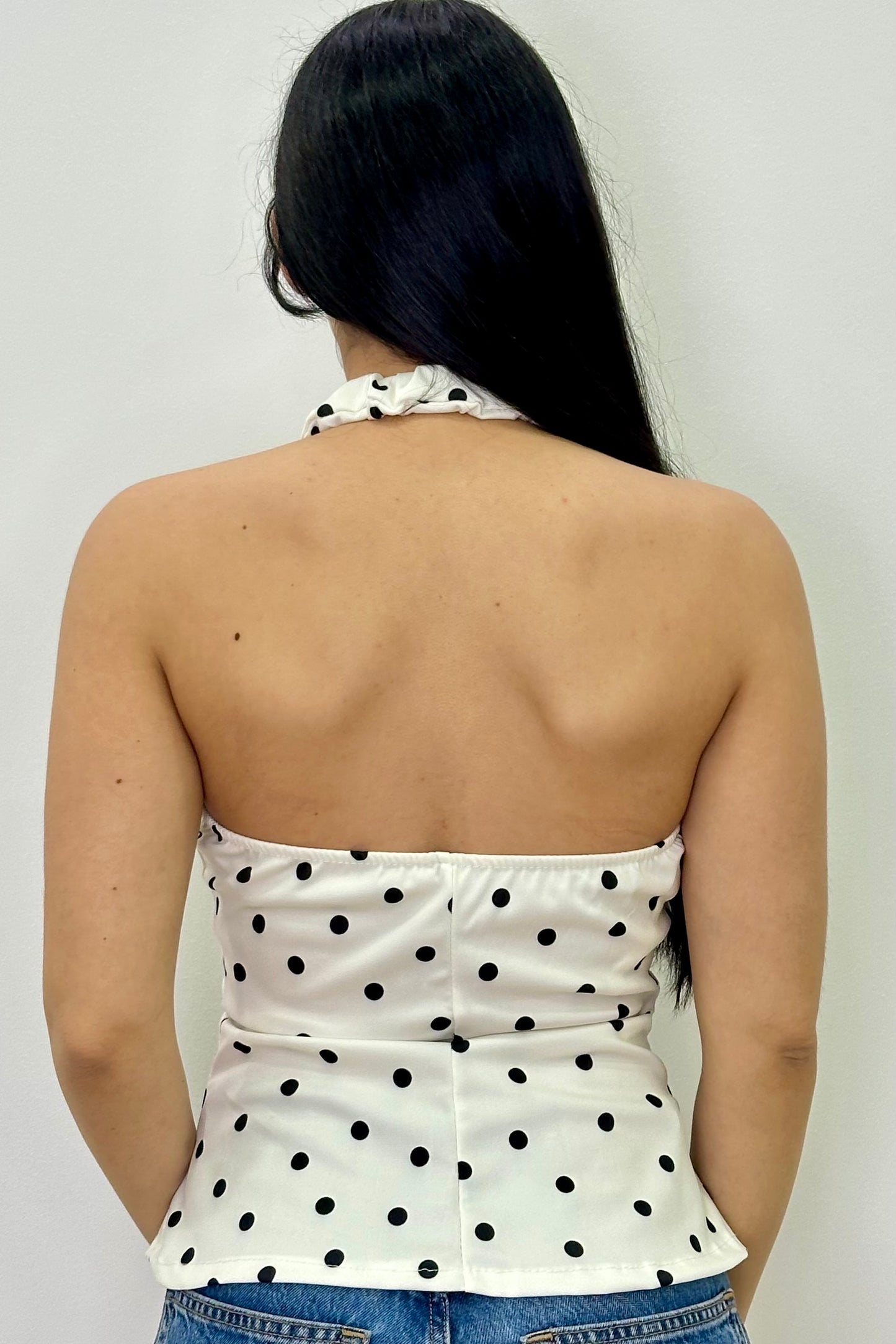 Polka dots top