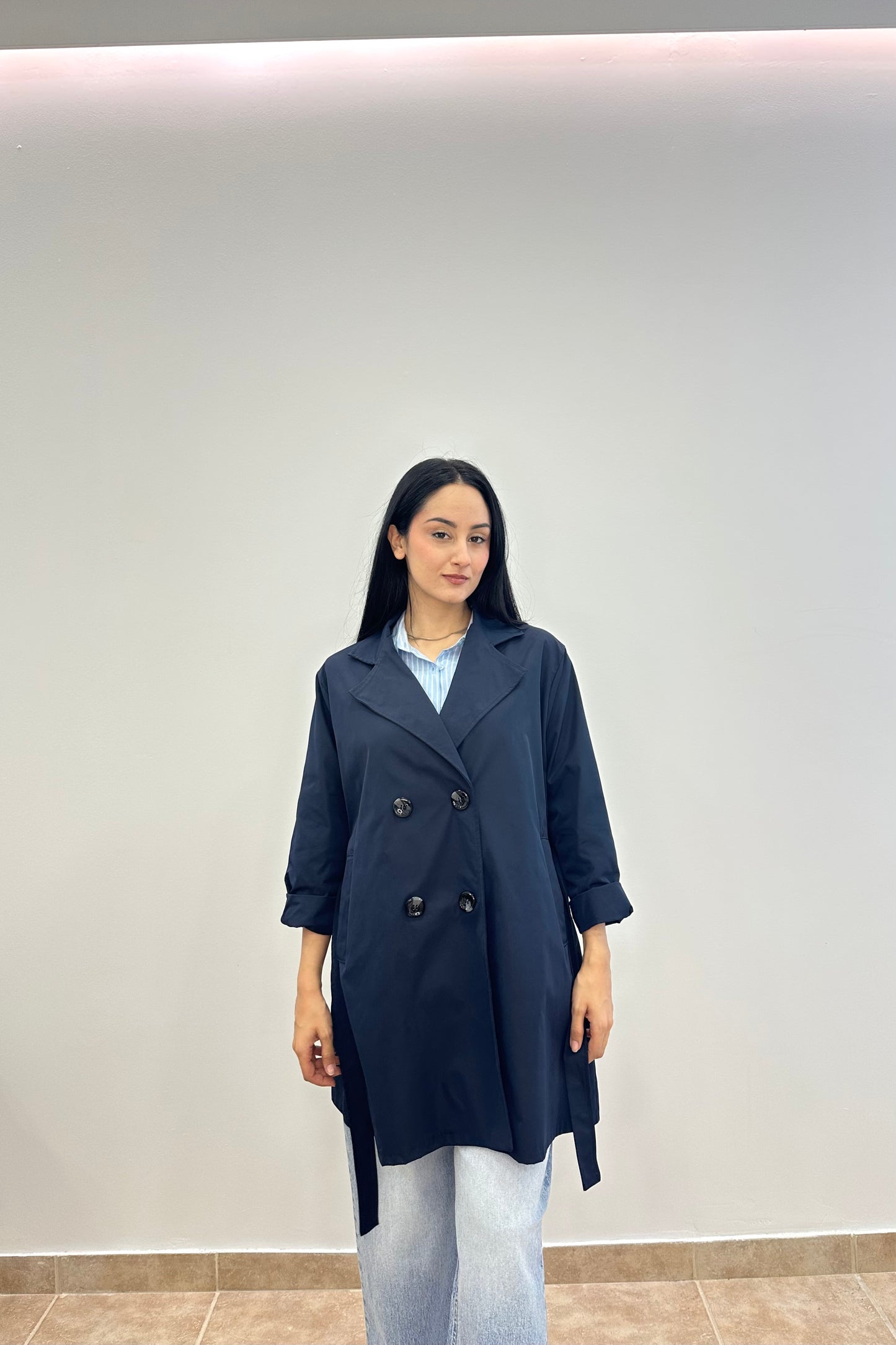 Ethereal Blue Trench