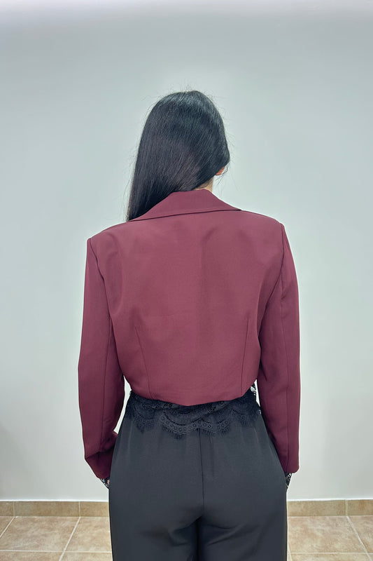 Midnight Lace Blazer