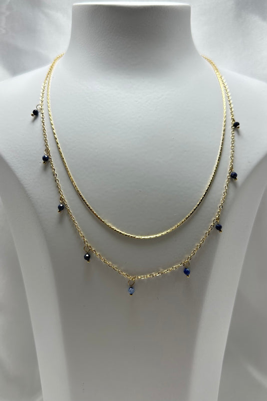 Blue Whisper necklace