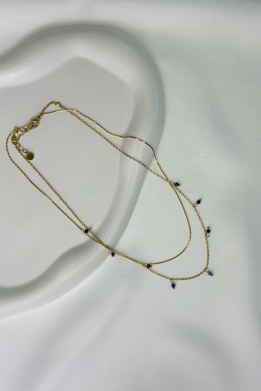 Blue Whisper necklace