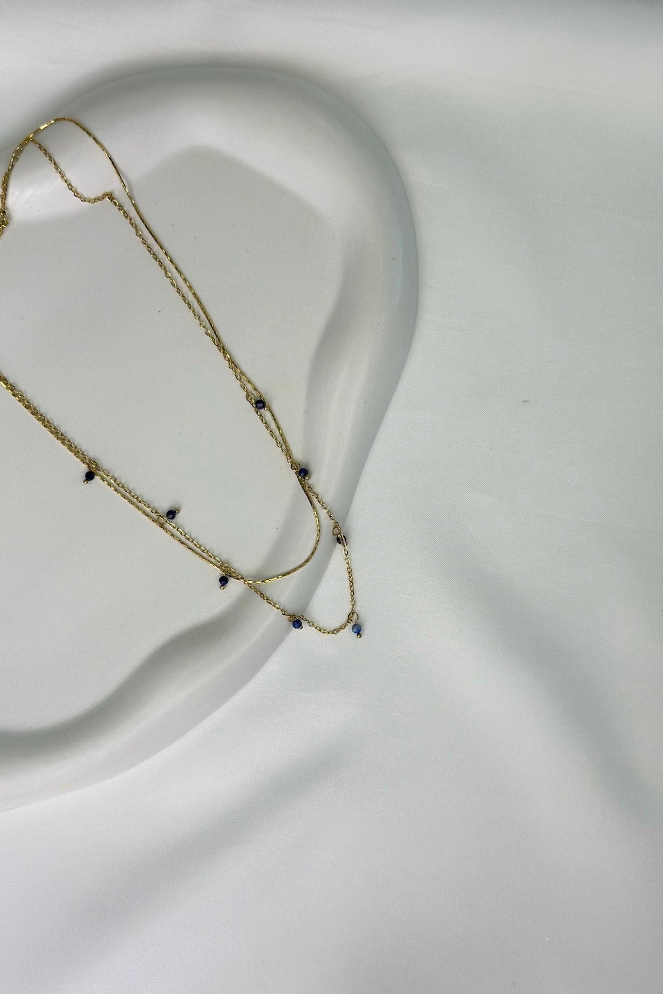 Blue Whisper necklace