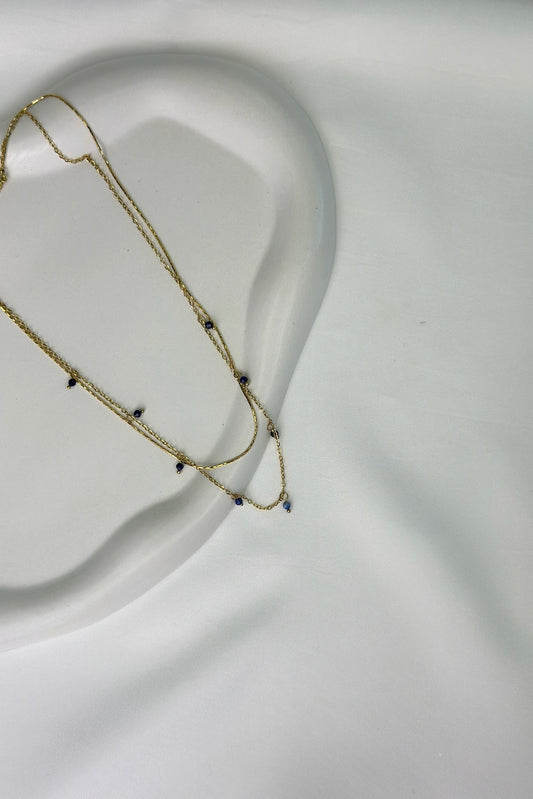 Blue Whisper necklace