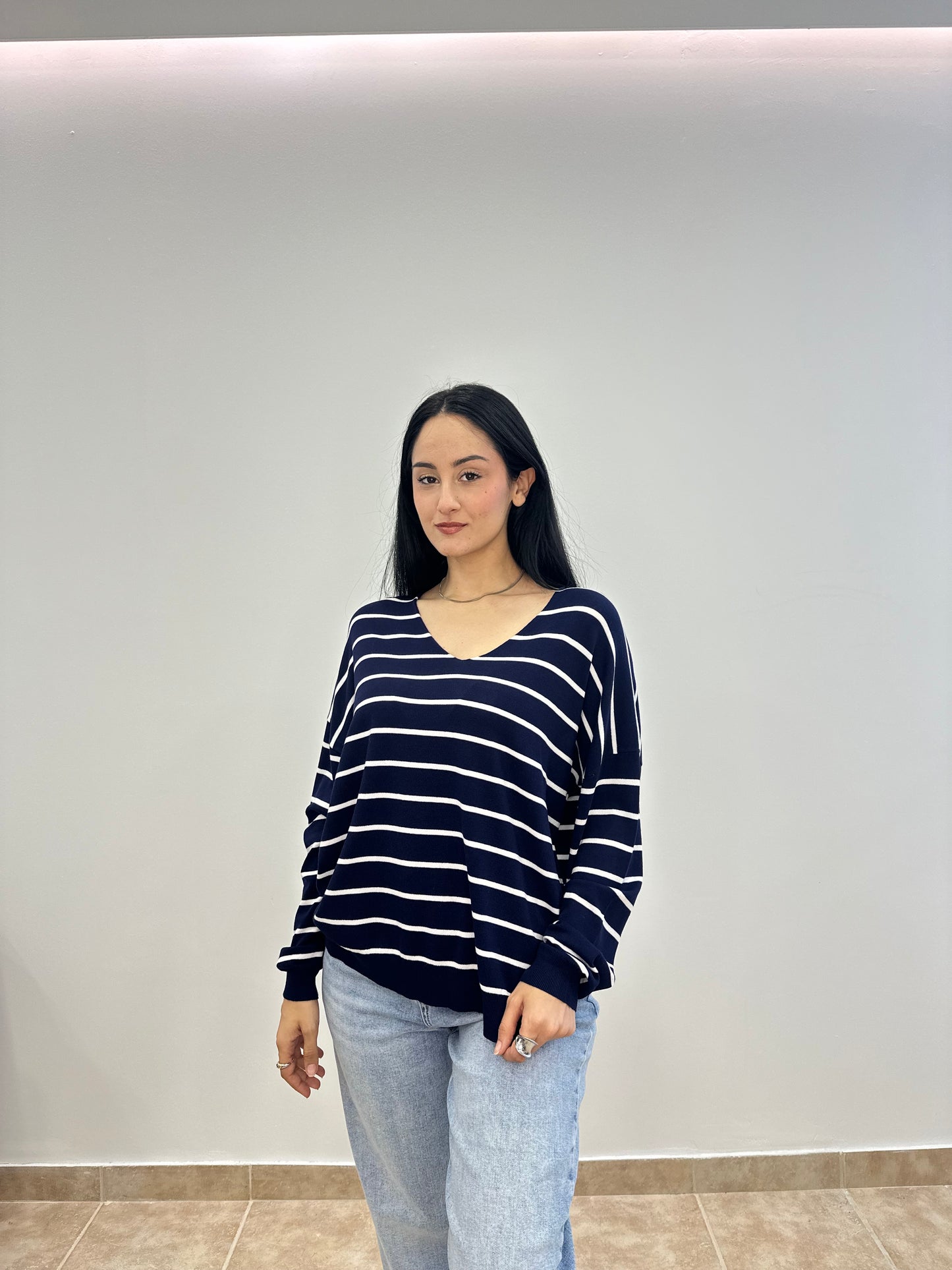 Marinière Blue top