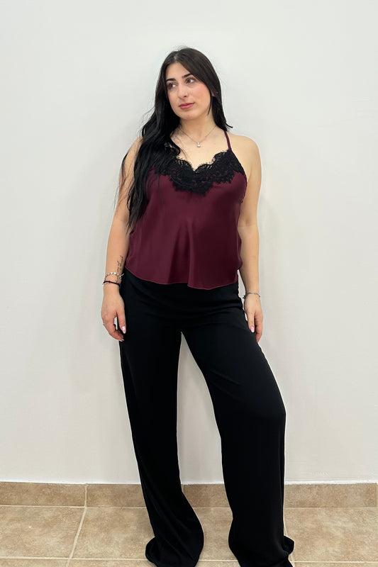 Velvet Rouge Lingerie Top