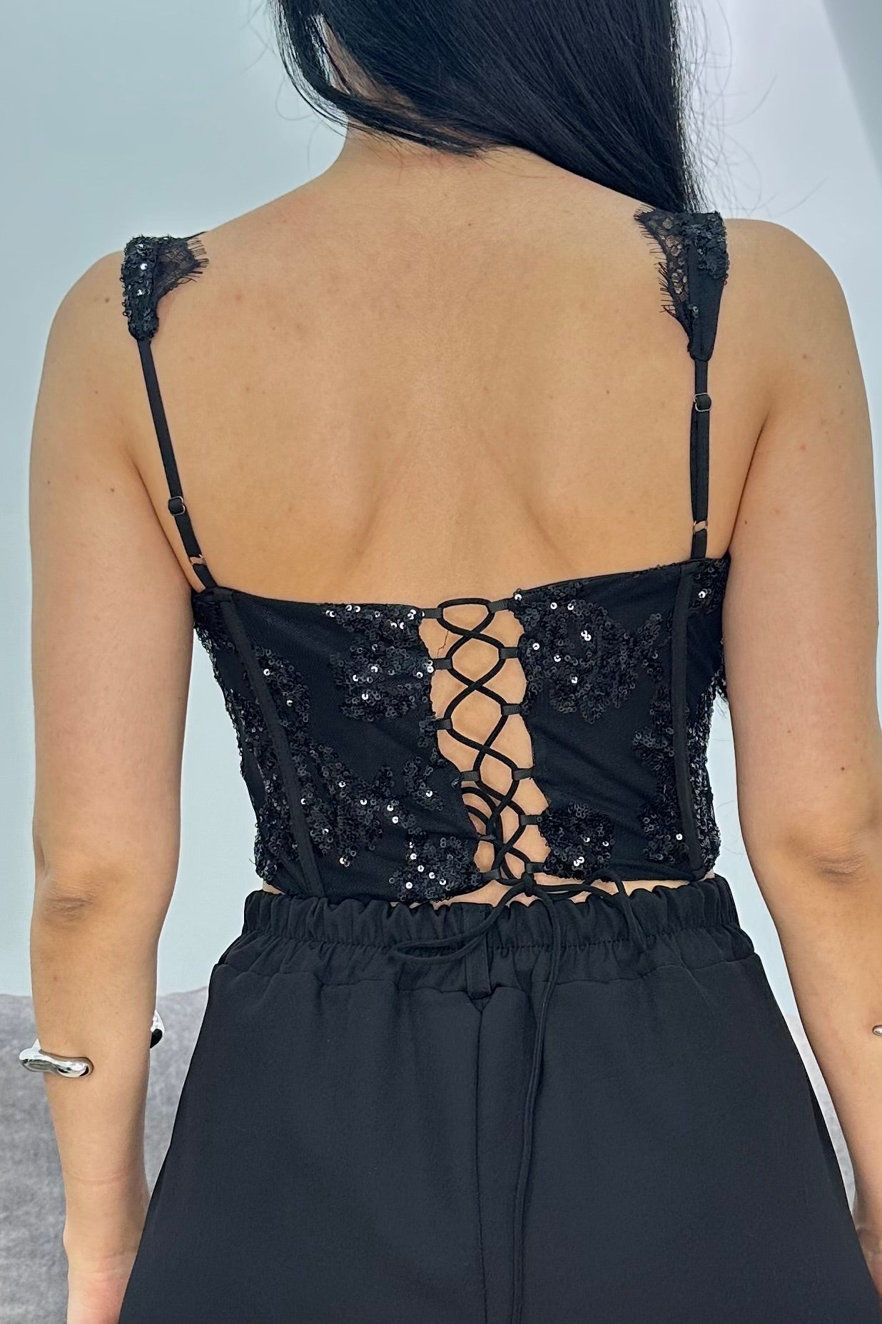 Black swan corset