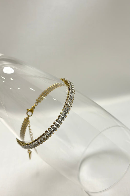 Gold Tennis Bracelet