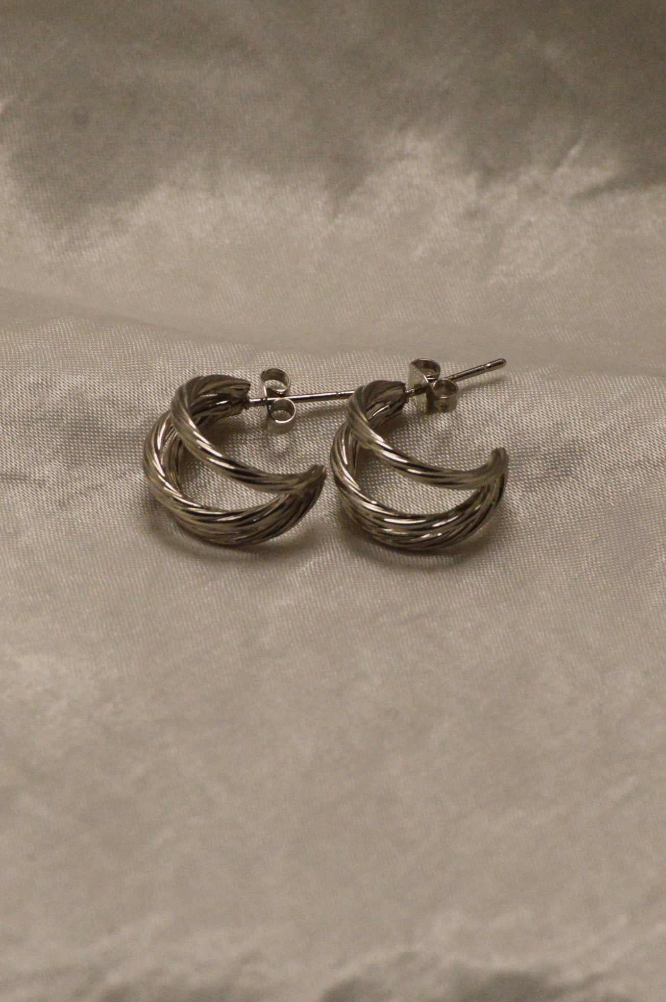 Triple Hoops Earrings