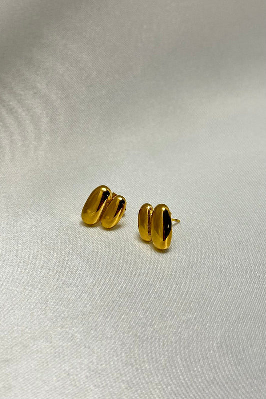 double teardrop earrings