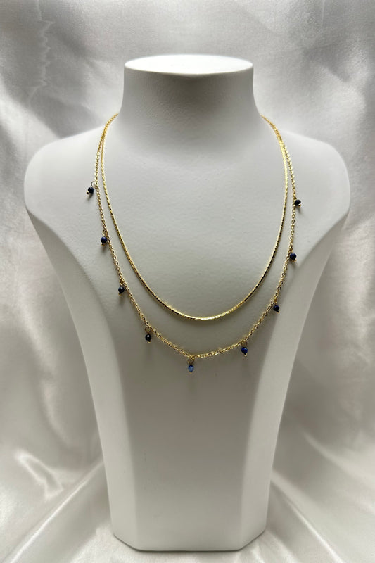 Blue Whisper necklace