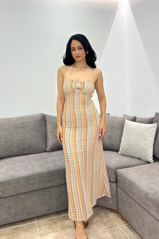 Santorini Sunset Dress