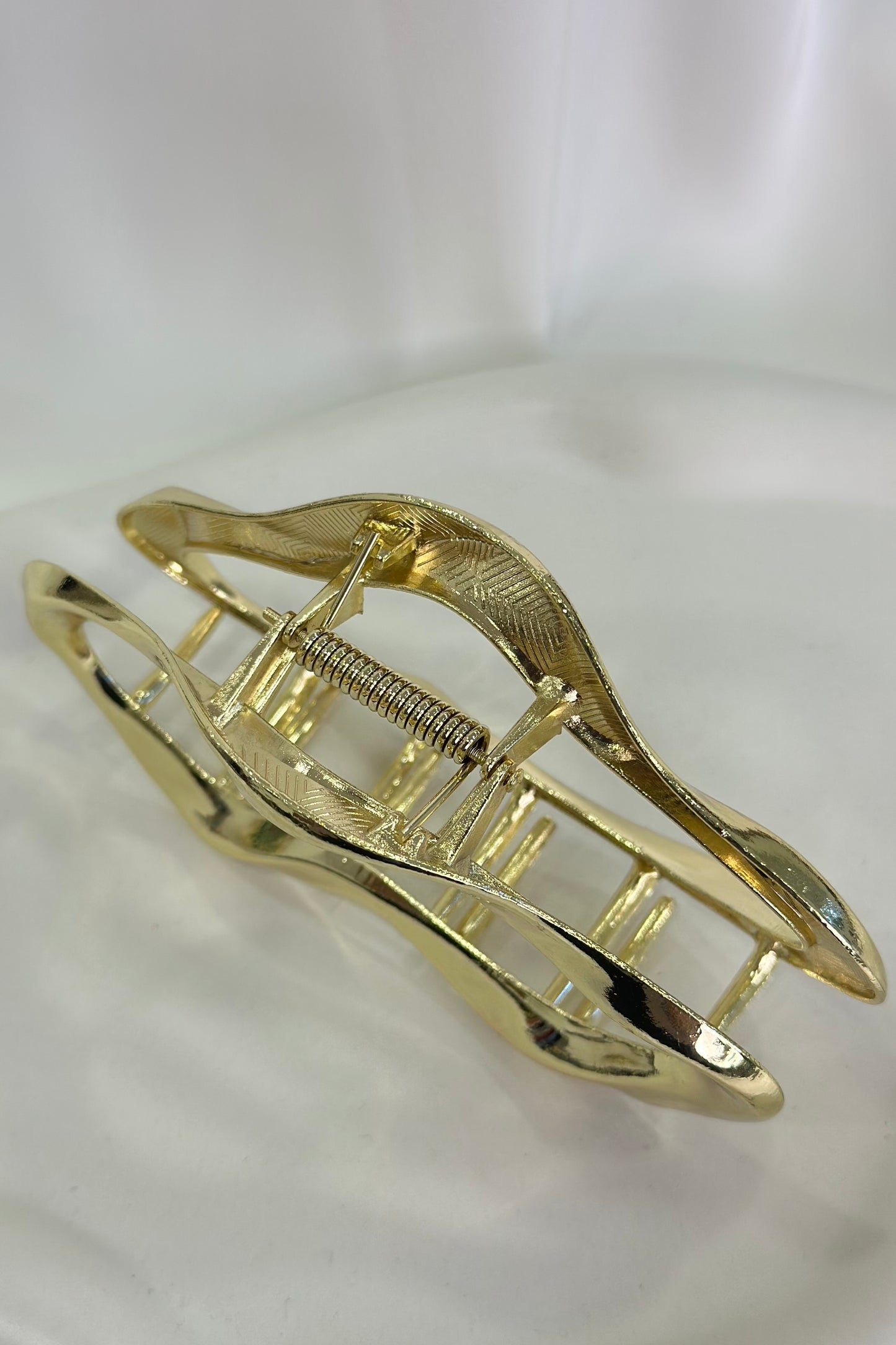 Liquid Gold Μεταλλικό Κλάμερ Μαλλιών