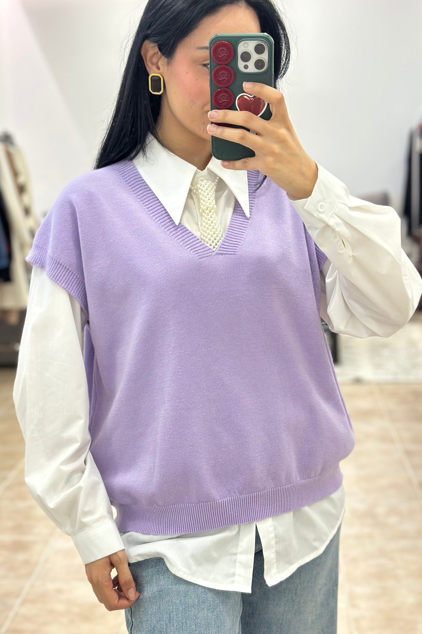 Soft Touch Knit Vest