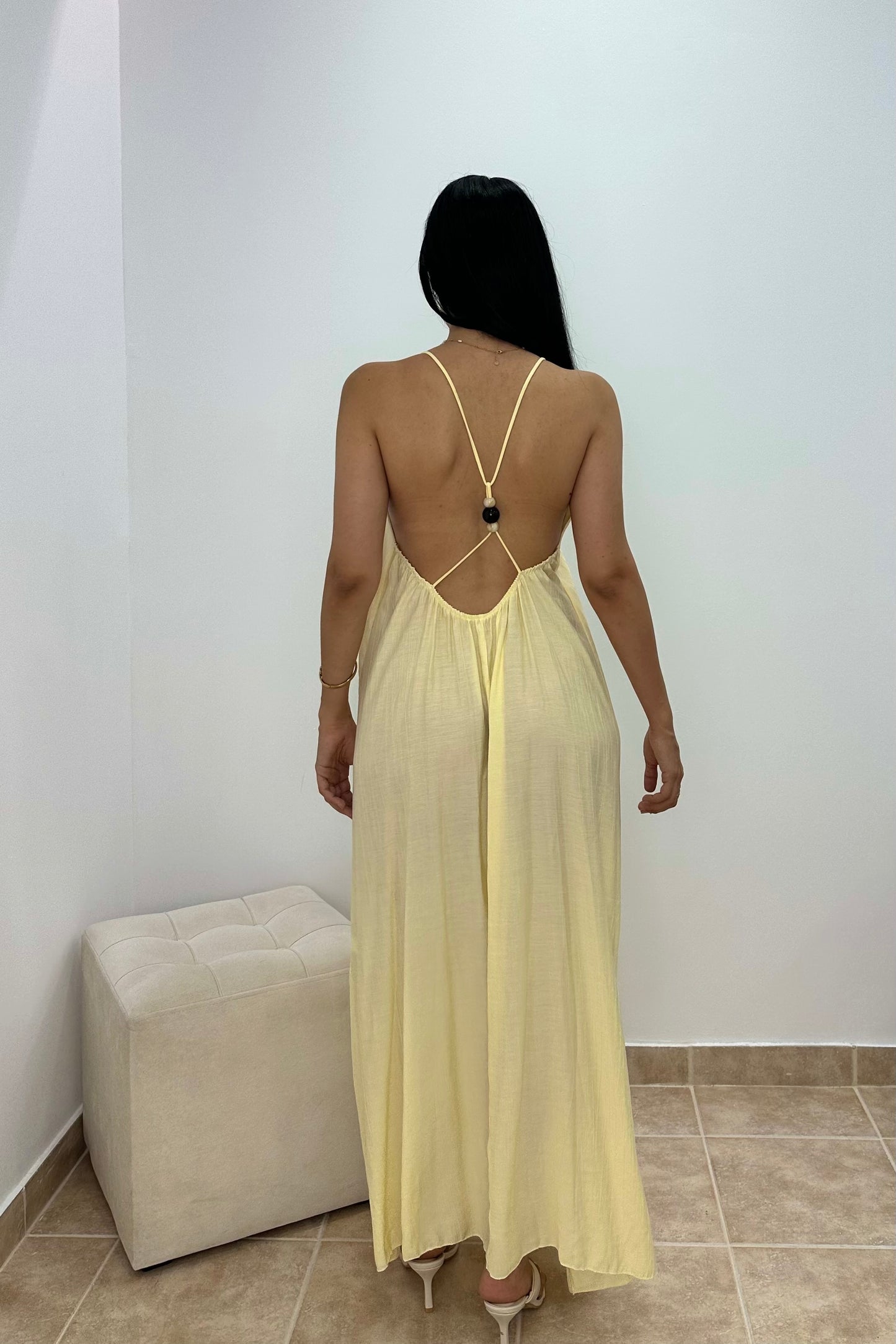 Lemon Drop Κίτρινο Φόρεμα