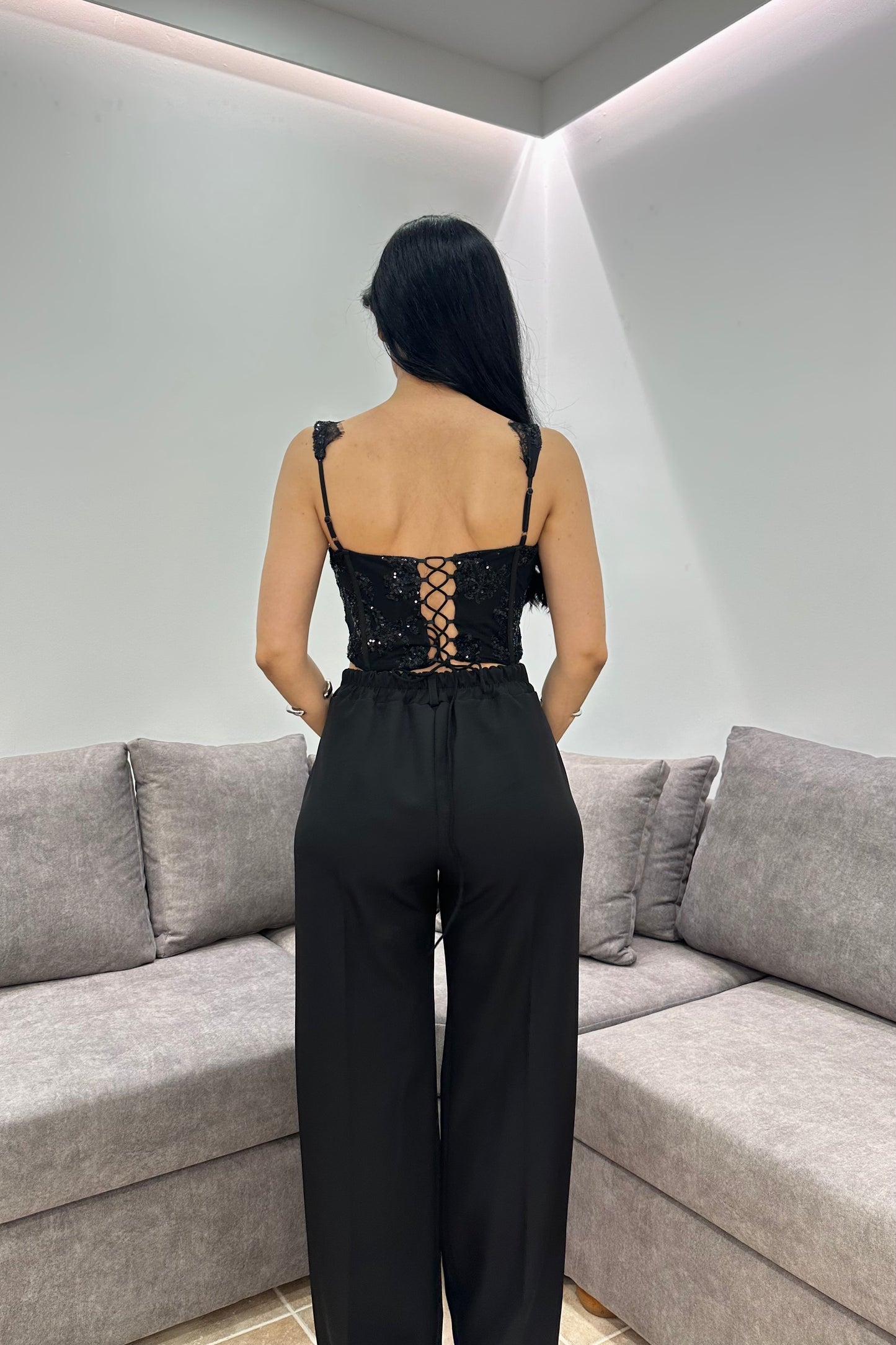Black swan corset