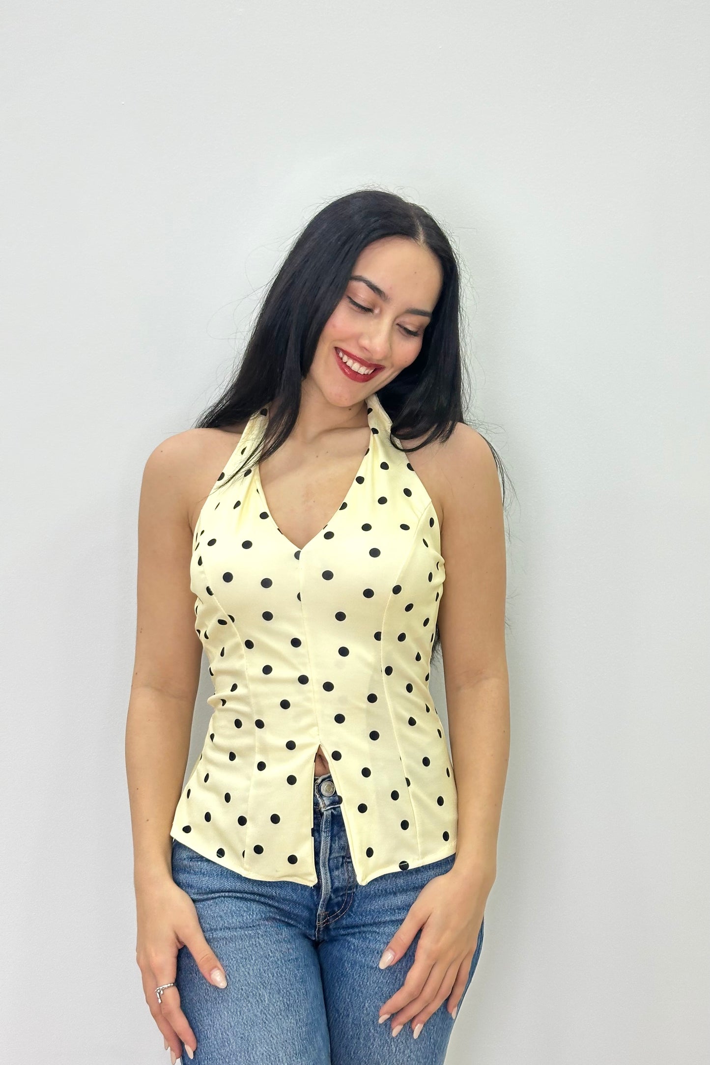 Polka dots top