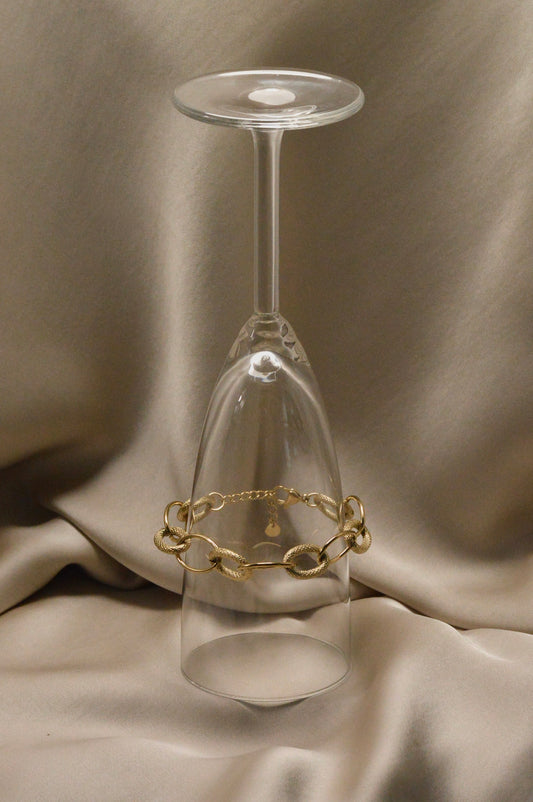 Hammered Link bracelet