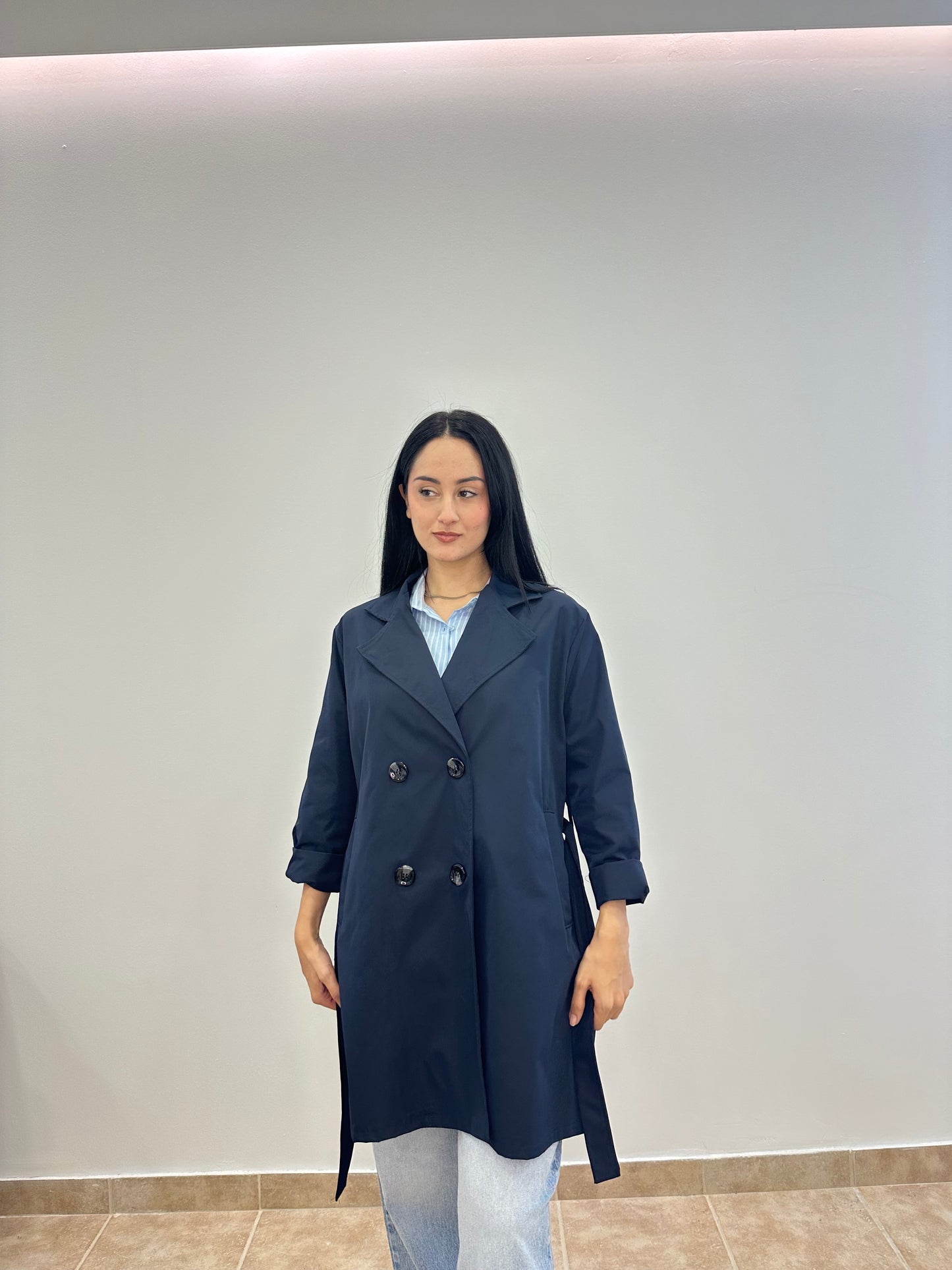 Ethereal Blue Trench