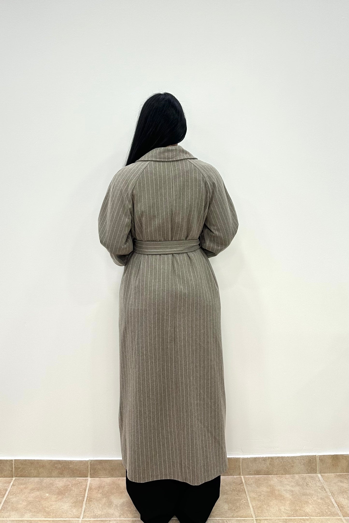 Pinstripe Coat
