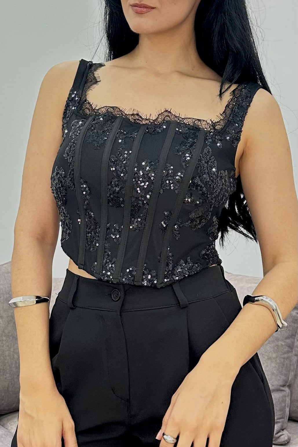 Black swan corset