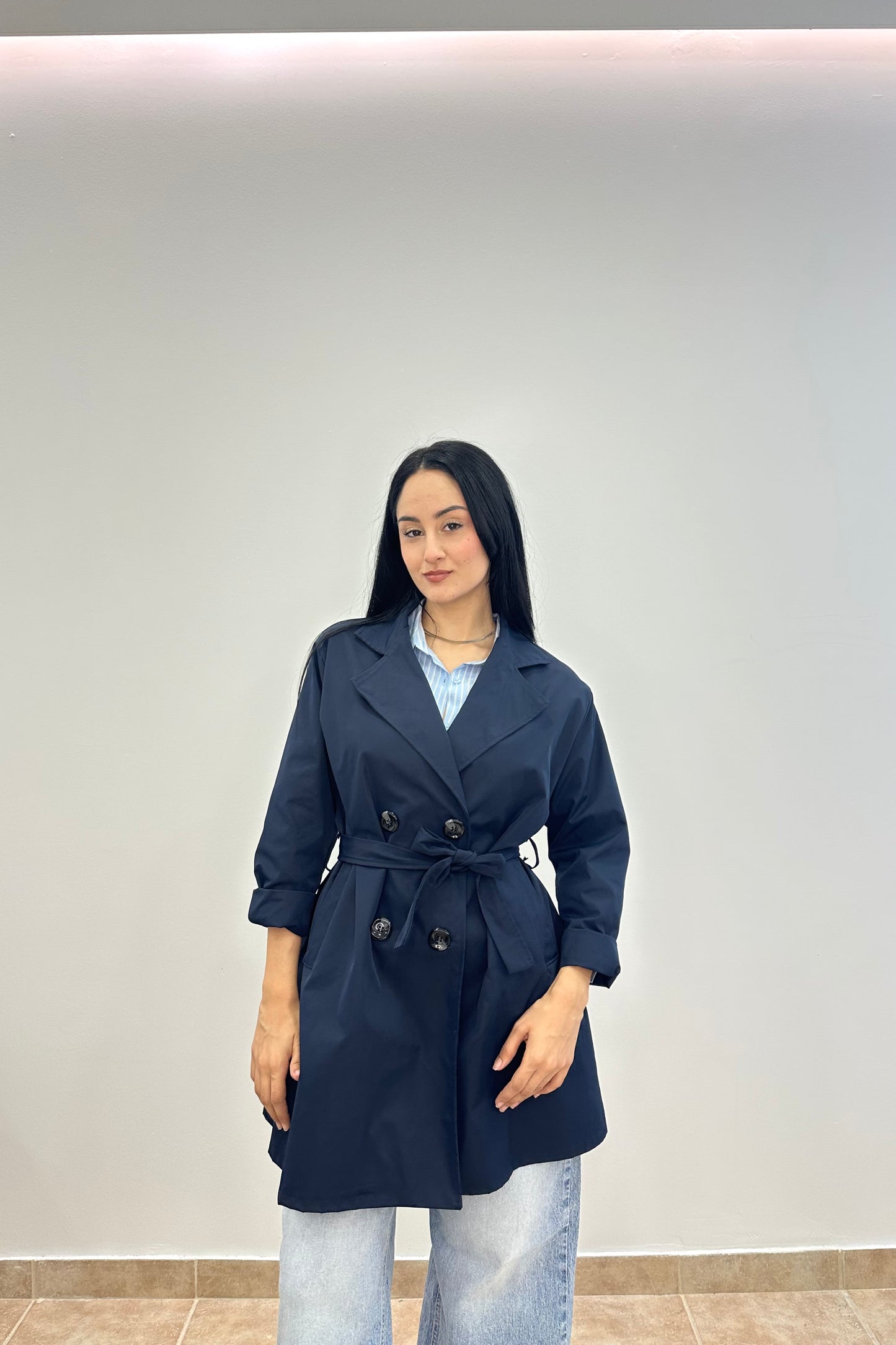 Ethereal Blue Trench