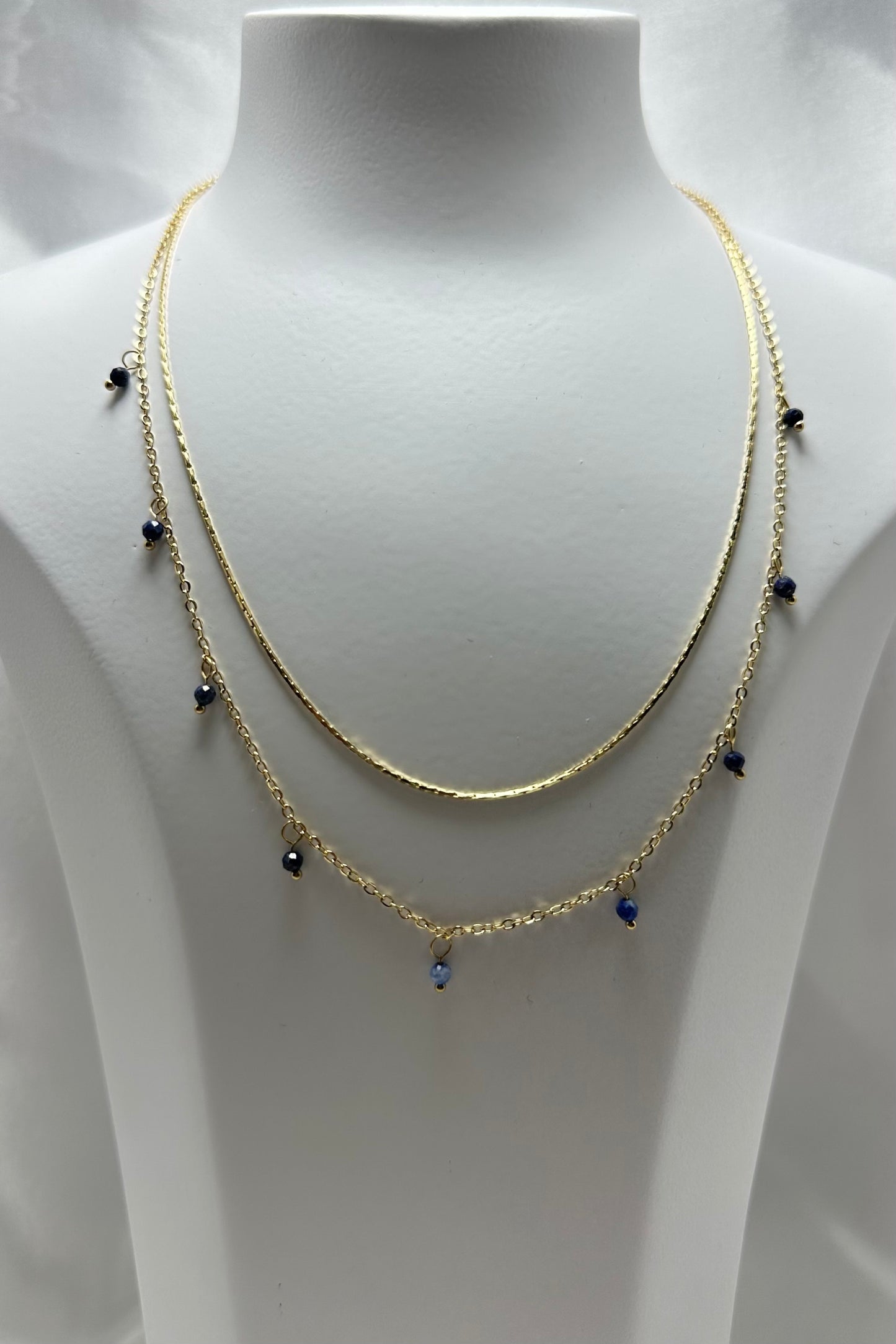 Blue Whisper necklace